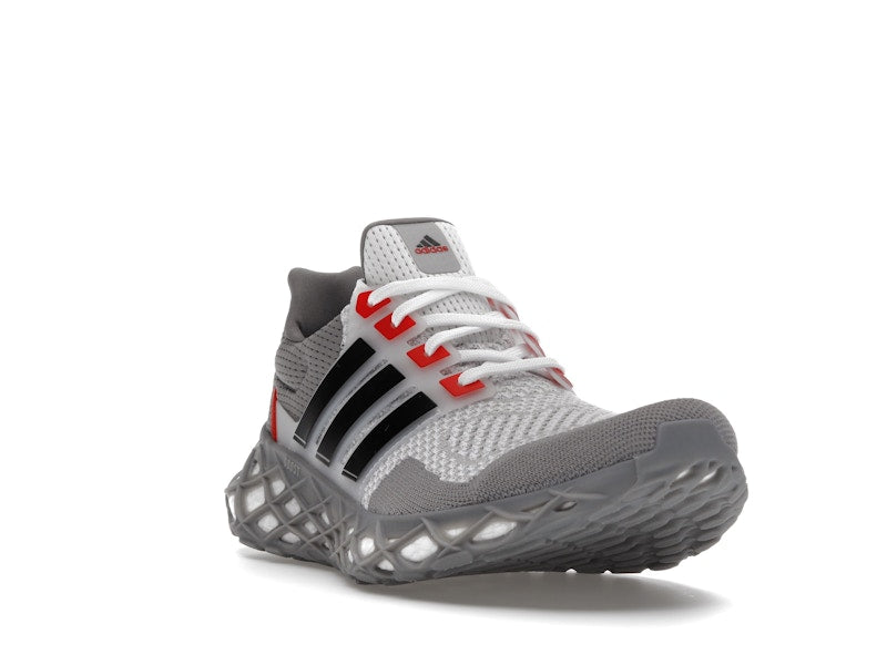 adidas Ultra Boost Web DNA Grey Vivid Red
