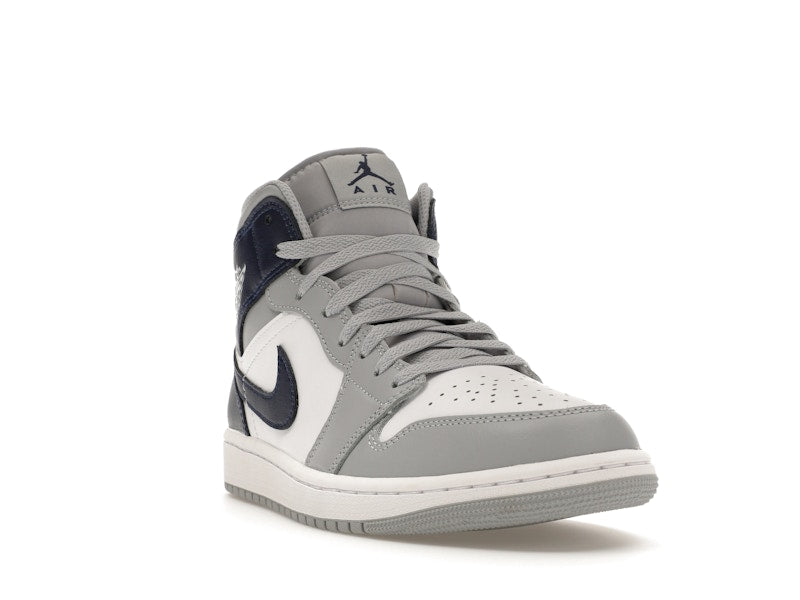 Jordan 1 Mid Wolf Grey Midnight Navy