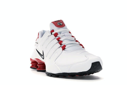 Nike Shox NZ White University Red