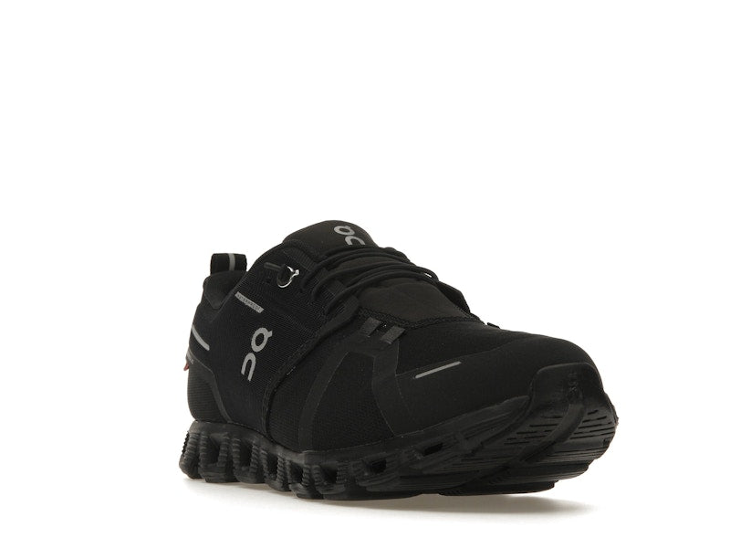 On Running Cloud 5 Waterproof All Black