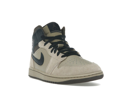 Jordan 1 Mid Khaki Baroque Brown