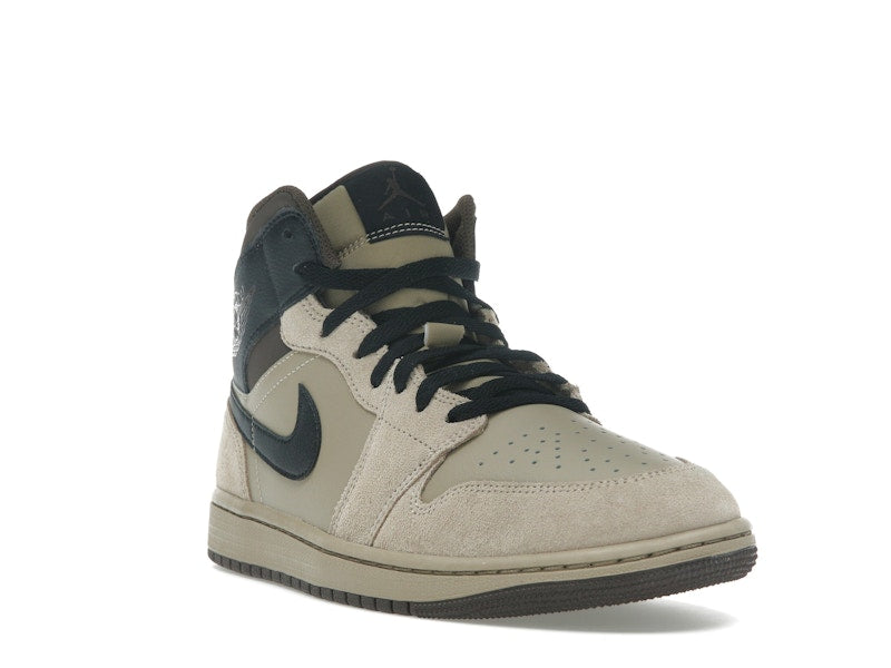 Jordan 1 Mid Khaki Baroque Brown