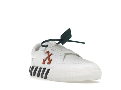 OFF-WHITE Vulc Low Canvas White Red Arrow Black