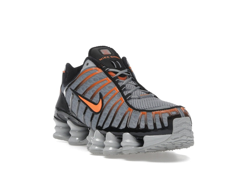 Nike Shox TL Light Smoke Grey Black Bright Mandarin