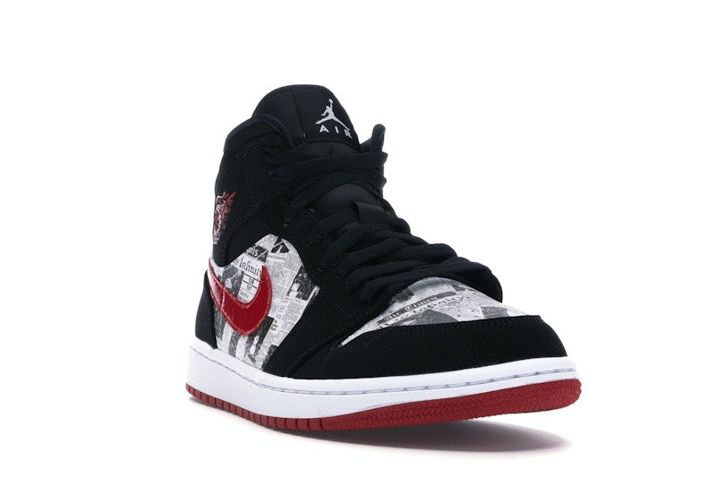 Jordan 1 Mid Newspaper Air Times