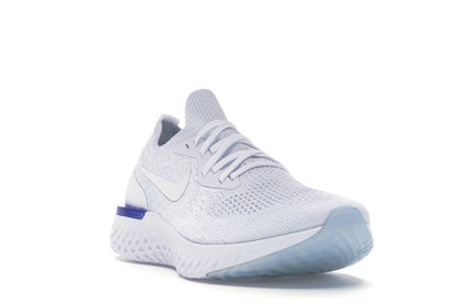 Nike Epic React Flyknit White Racer Blue (Women's)
