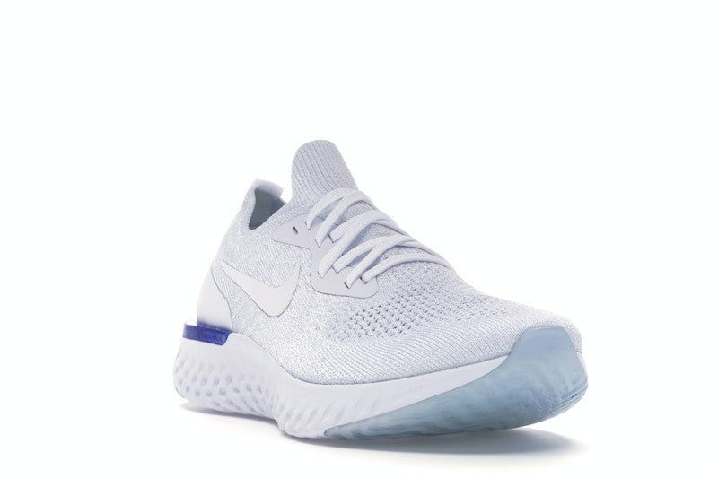Nike Epic React Flyknit White Racer Blue (Women's)