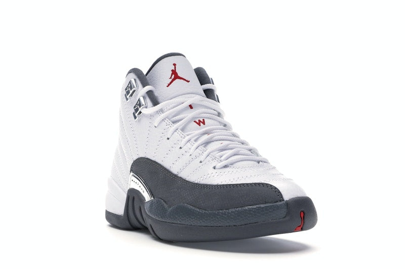 Jordan 12 Retro White Dark Grey (GS)
