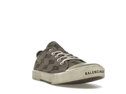 Balenciaga Paris Low 'BB Monogram Dark Mink Grey