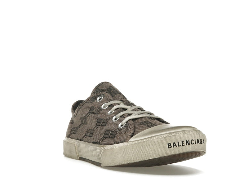 Balenciaga Paris Low 'BB Monogram Dark Mink Grey