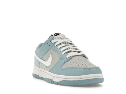 Nike Dunk Low Retro Fleece Swoosh Worn Blue