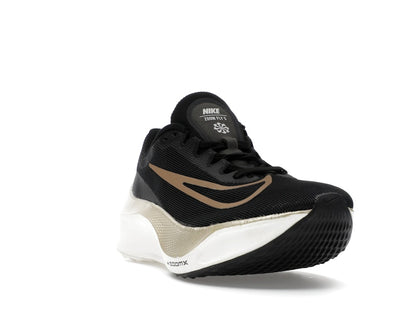 Nike Zoom Fly 5 Black Metallic Gold Grain