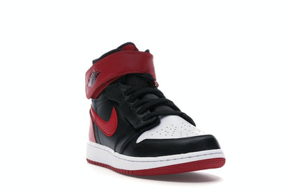 Jordan 1 High FlyEase Bred White Toe (GS)
