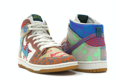 Nike SB Dunk High Thomas Campbell What the Dunk