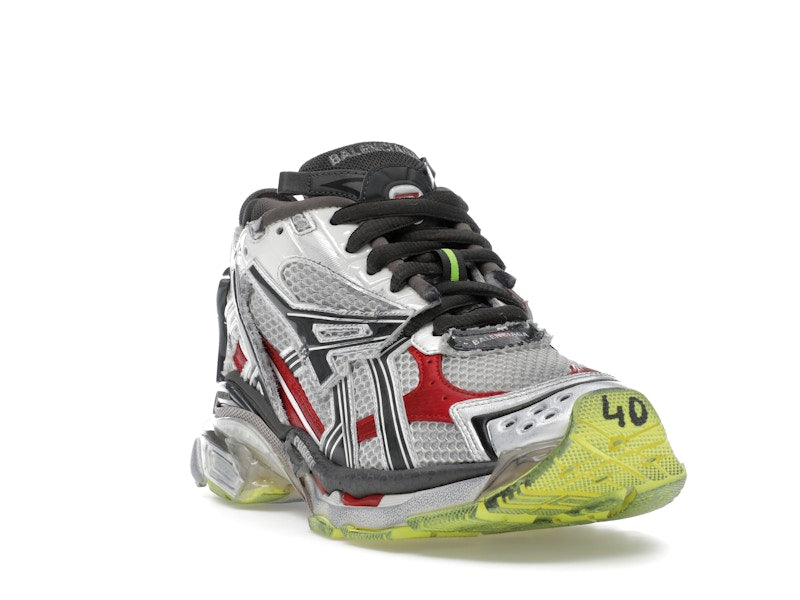 Balenciaga Runner Black White Red Neon Yellow