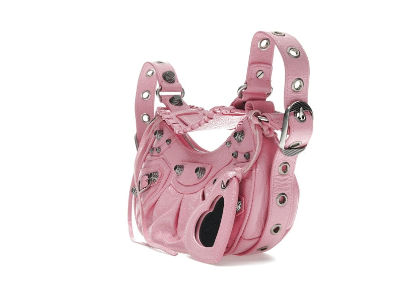 Balenciaga Le Cagole Shoulder Bag XS Pink