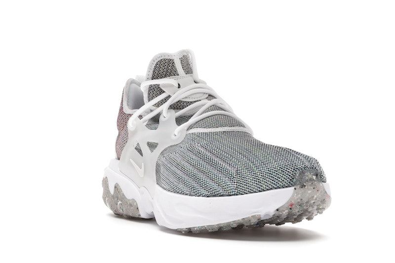 Nike React Presto Flyknit Multi White