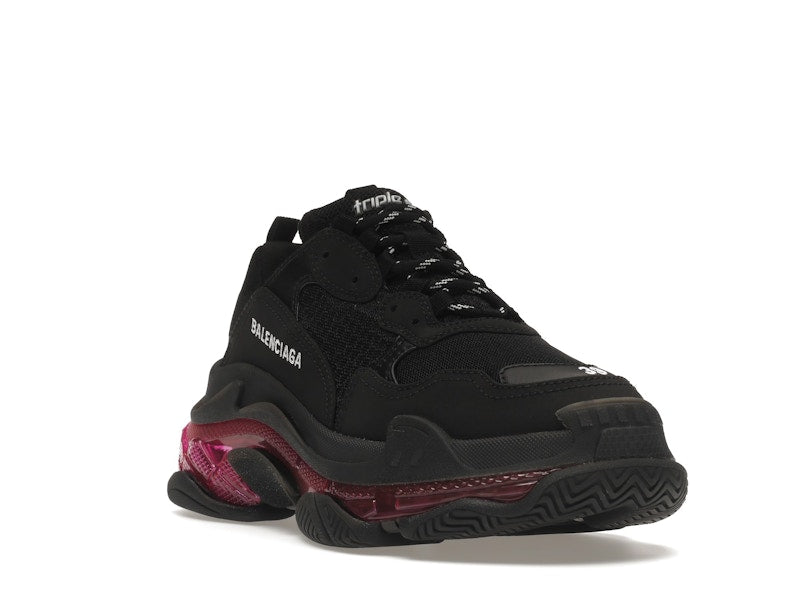 Balenciaga Triple S Clear Sole Neon Pink (Women's)