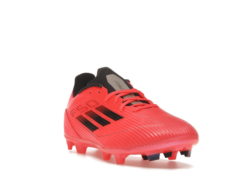 adidas F50 League Firm/Multi-Ground Turbo Aurora Black Platinum Metallic