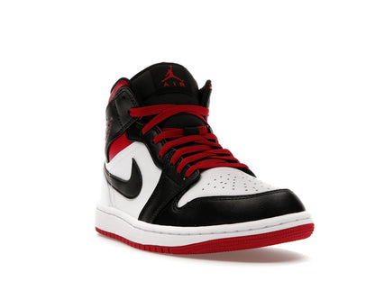 Jordan 1 Mid Gym Red Black Toe