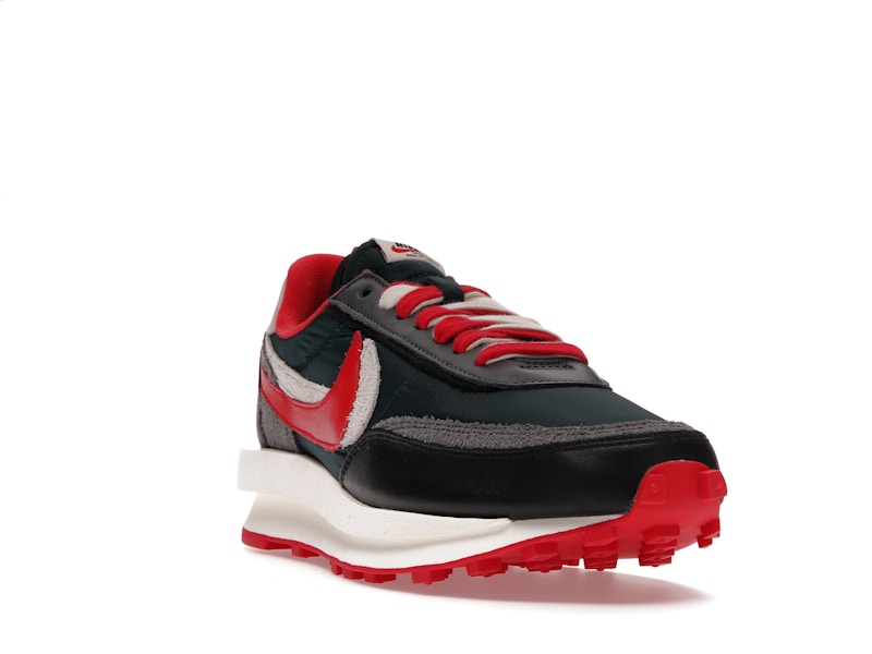 Nike LD Waffle sacai Undercover Midnight Spruce University Red