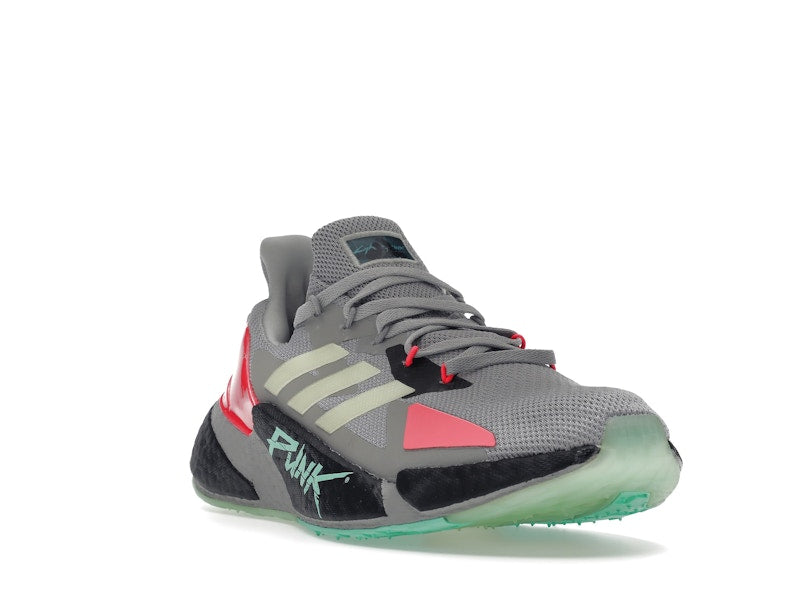 adidas X9000L4 Cyberpunk 2077 Grey Yellow Zest Pink