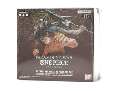 Bandai One Piece Card Game Paramount War Booster Box (OP-02) (English)