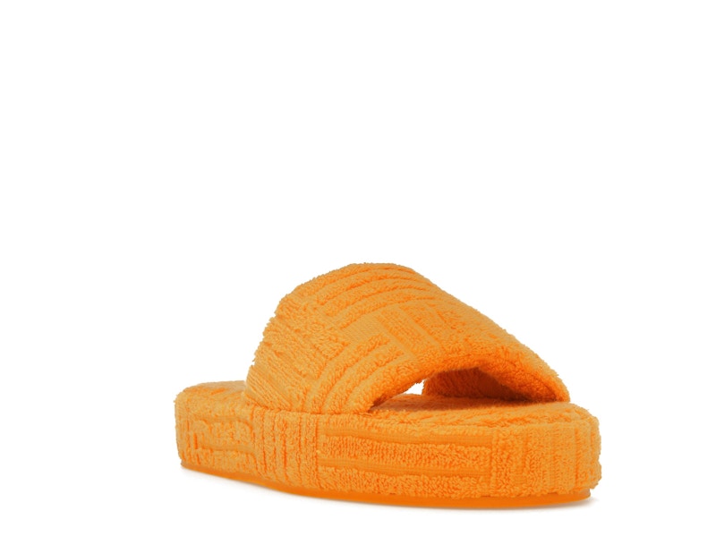 Bottega Veneta Resort Sponge Slide Tangerine