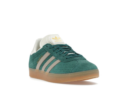 adidas Gazelle Collegiate Green Wonder Beige Gold Metallic