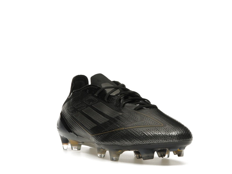 adidas F50 Elite FG Core Black Iron Metallic Gold Metallic