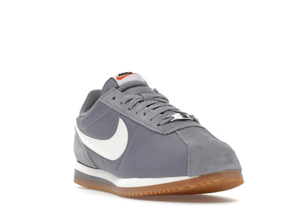 Nike Cortez Textile Cement Grey Gum Light Brown Safety Orange Sail (Women's)
