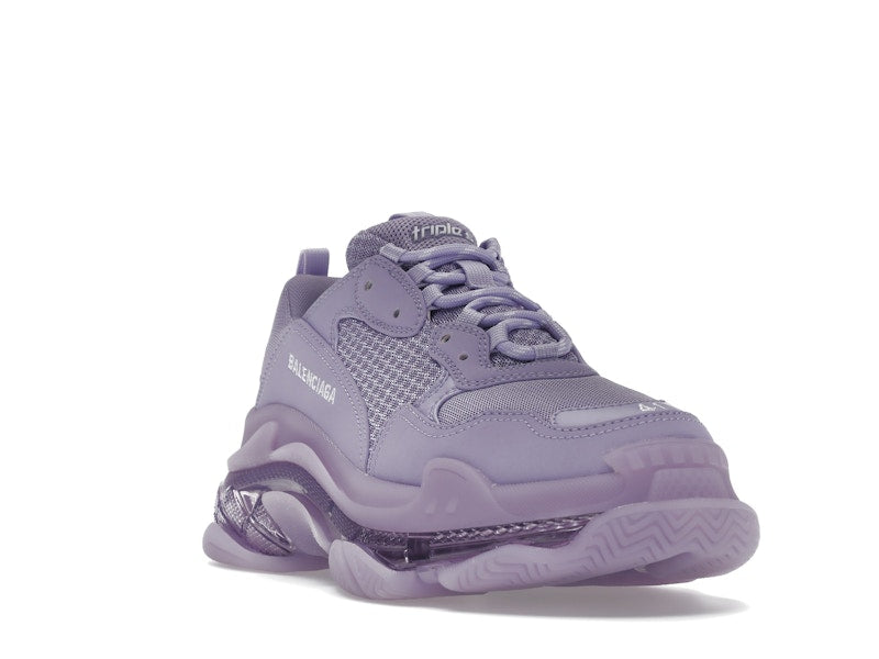 Balenciaga Triple S Clear Sole Purple (Women's)
