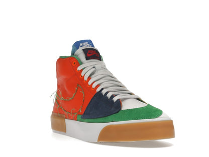Nike SB Zoom Blazer Mid Edge Safety Orange University Gold