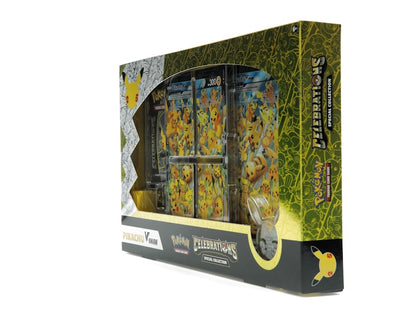 Pokémon TCG 25th Anniversary Celebrations Pikachu V Union Special Collection Box