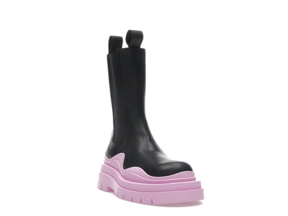 Bottega Veneta Tire Chelsea Boot Black Gloss (Women's)
