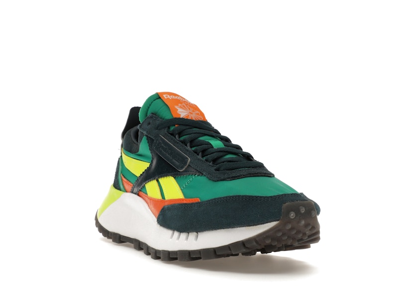 Reebok Classic Leather Legacy Court Green Solar Yellow