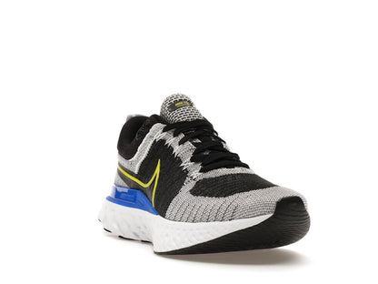 Nike React Infinity Run Flyknit 2 Black White Racer Blue Cyber