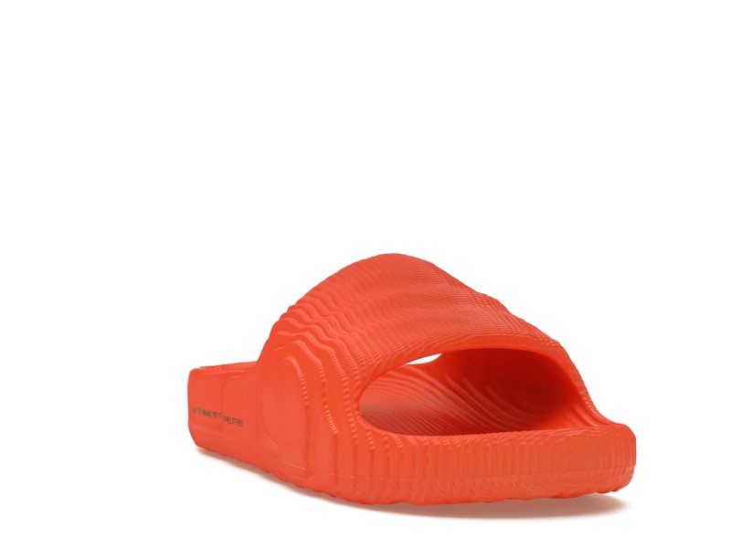 adidas Adilette 22 Slides Orange Core Black