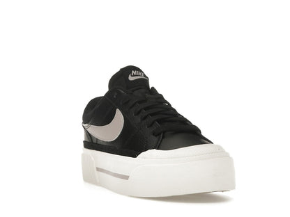 Nike Court Legacy Lift Black Sail Platinum Violet (Women's)