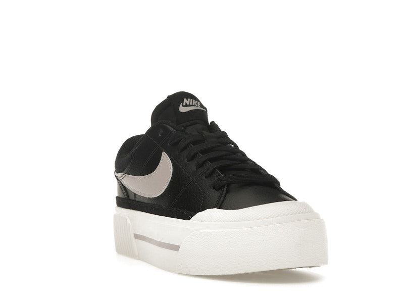 Nike Court Legacy Lift Black Sail Platinum Violet (Women's)