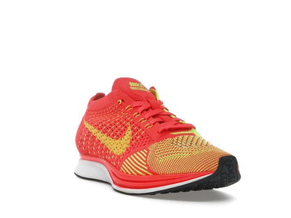 Nike Flyknit Racer Bright Crimson Volt