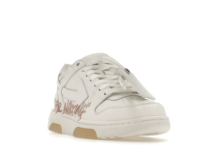 OFF-WHITE Out Of Office For Walking White Pink (Women's)