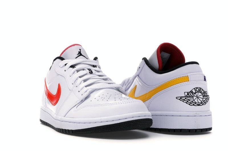 Jordan 1 Low White Multi-Color
