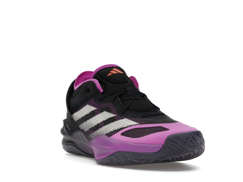 adidas Adizero Select 2.0 Low Core Black Purple Burst Aurora Black