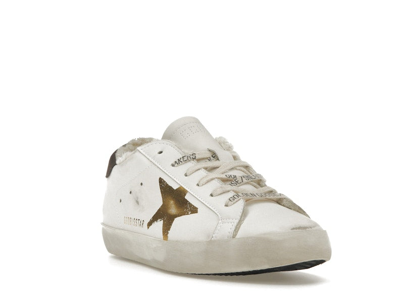 Golden Goose Super-Star Gold Star White Gold (Women's)