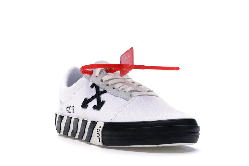 OFF-WHITE Vulc Low White (Updated Stripes)