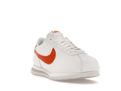 Nike Cortez White Campfire Orange