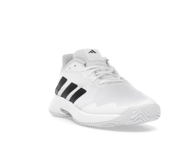 adidas Courtjam Control Cloud White Core Black Matte Silver