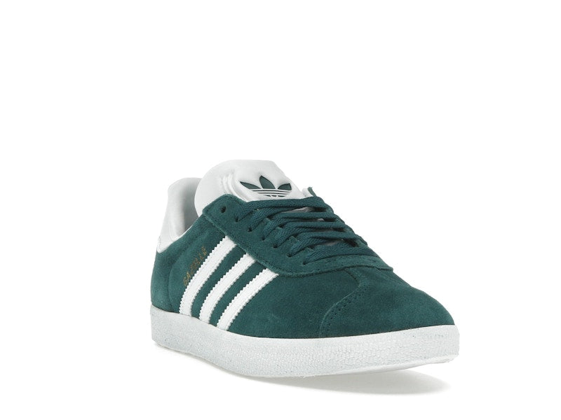adidas Gazelle Mystery Green Cloud White Gold Metallic