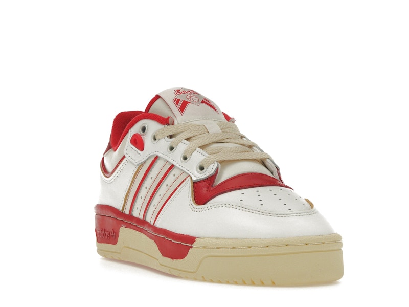 adidas Rivalry Low 86 Core White Off White Team Power Red